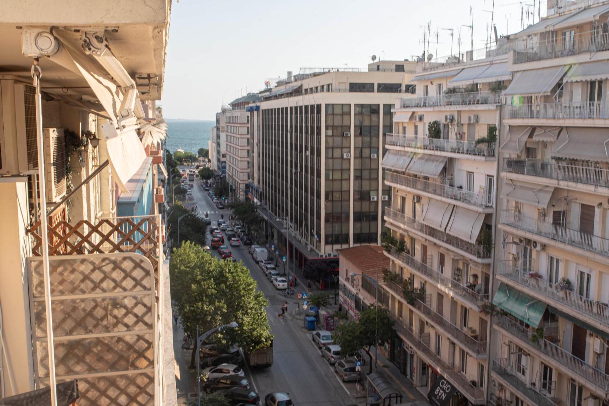 3Cs Theasaloniki At The White Tower Seaview And Citadel View Apartment Dış mekan fotoğraf